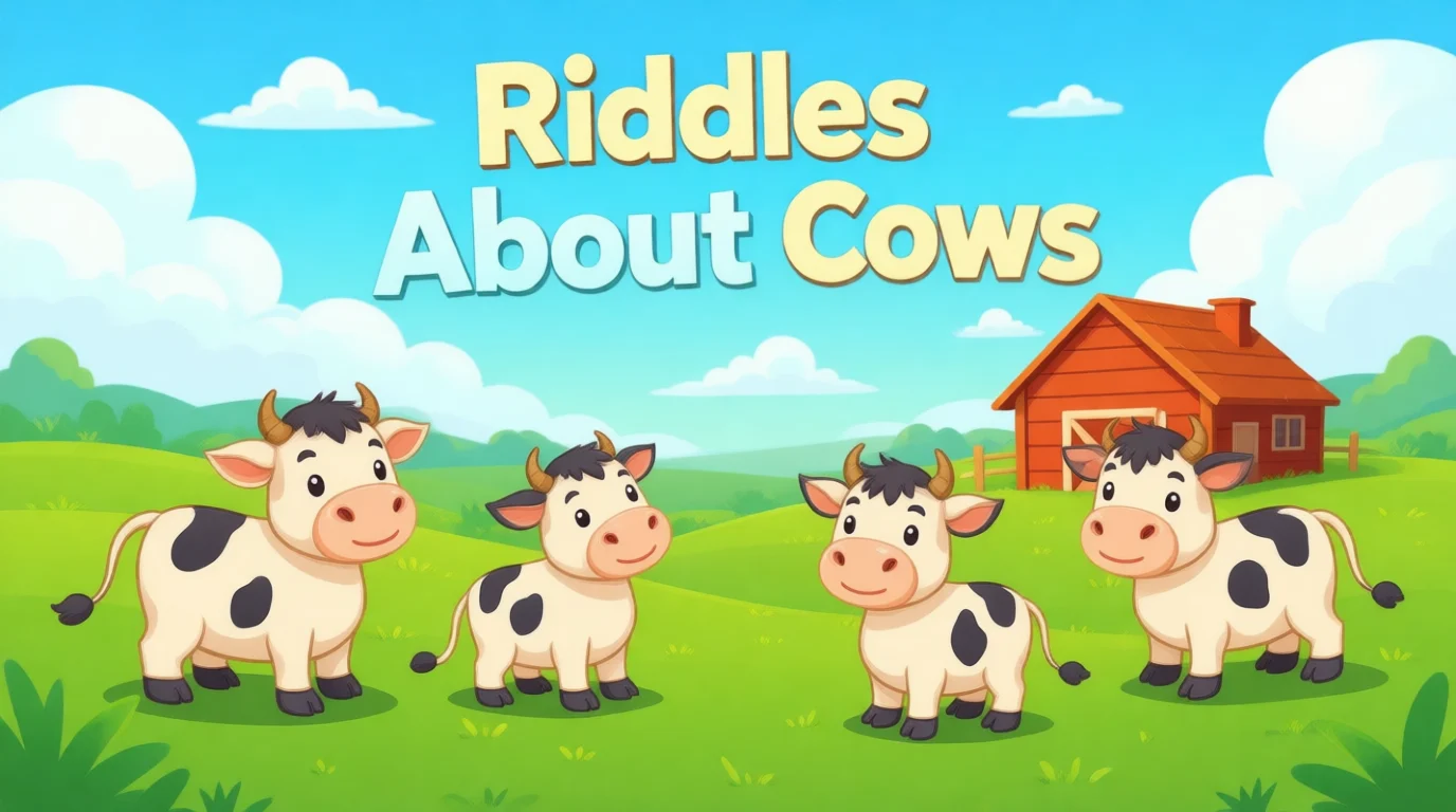 100+ Riddles About Cows With Answers (2026)