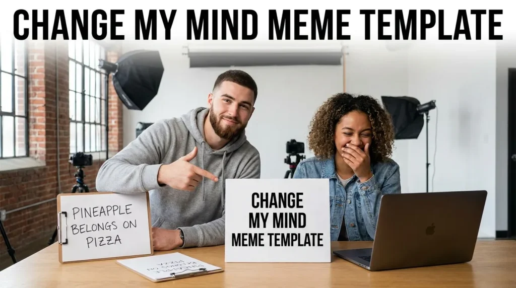 Change My Mind Meme Template