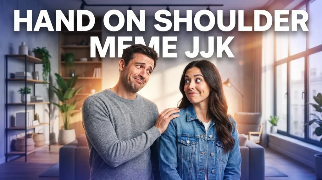 HAND ON SHOULDER MEME JJK