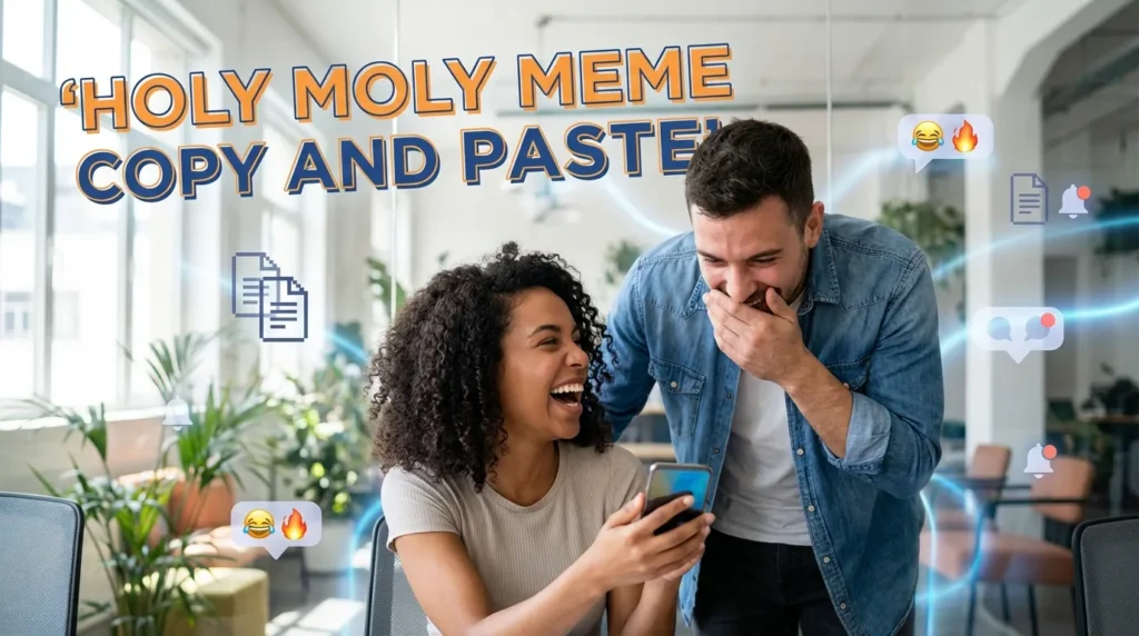 HOLY MOLY MEME COPY AND PASTE