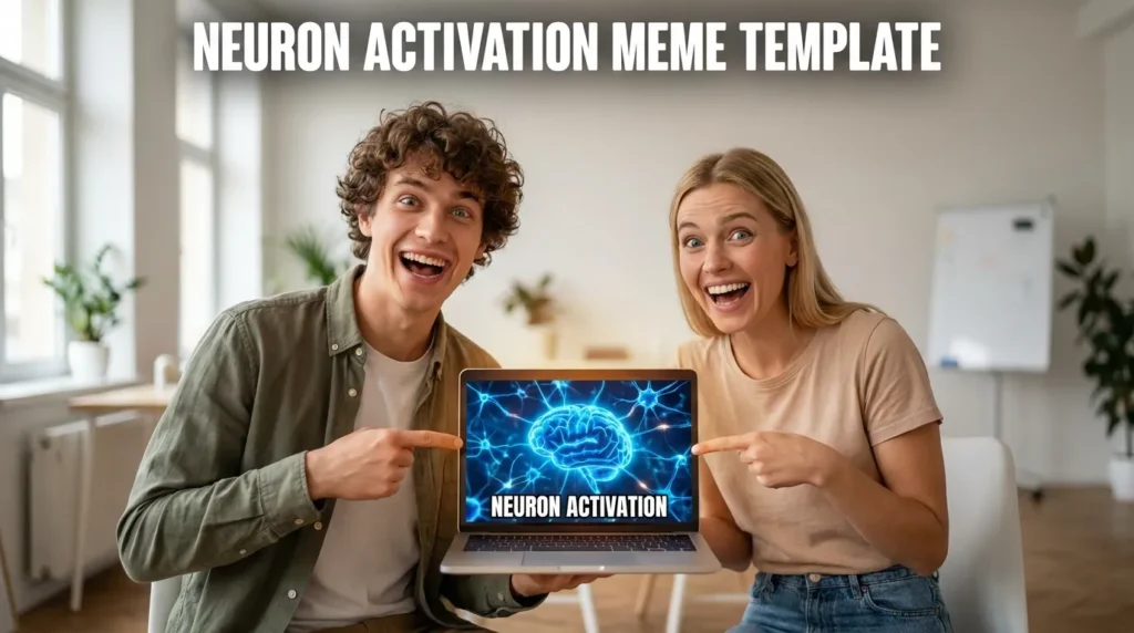 Neuron Activation Meme Template