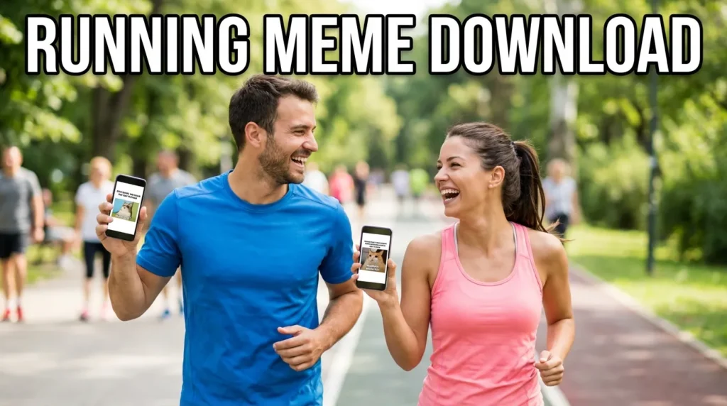RUNNING MEME DOWNLOAD