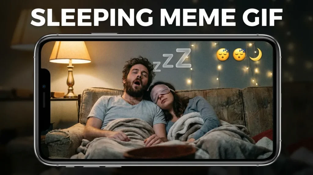 SLEEPING MEME GIF