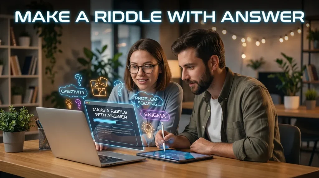 Make a Riddle with Answer