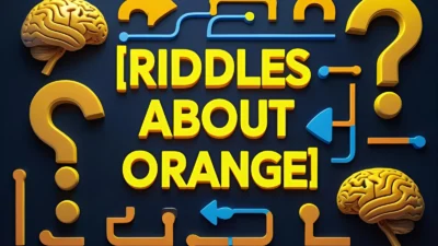 Riddles About Orange
