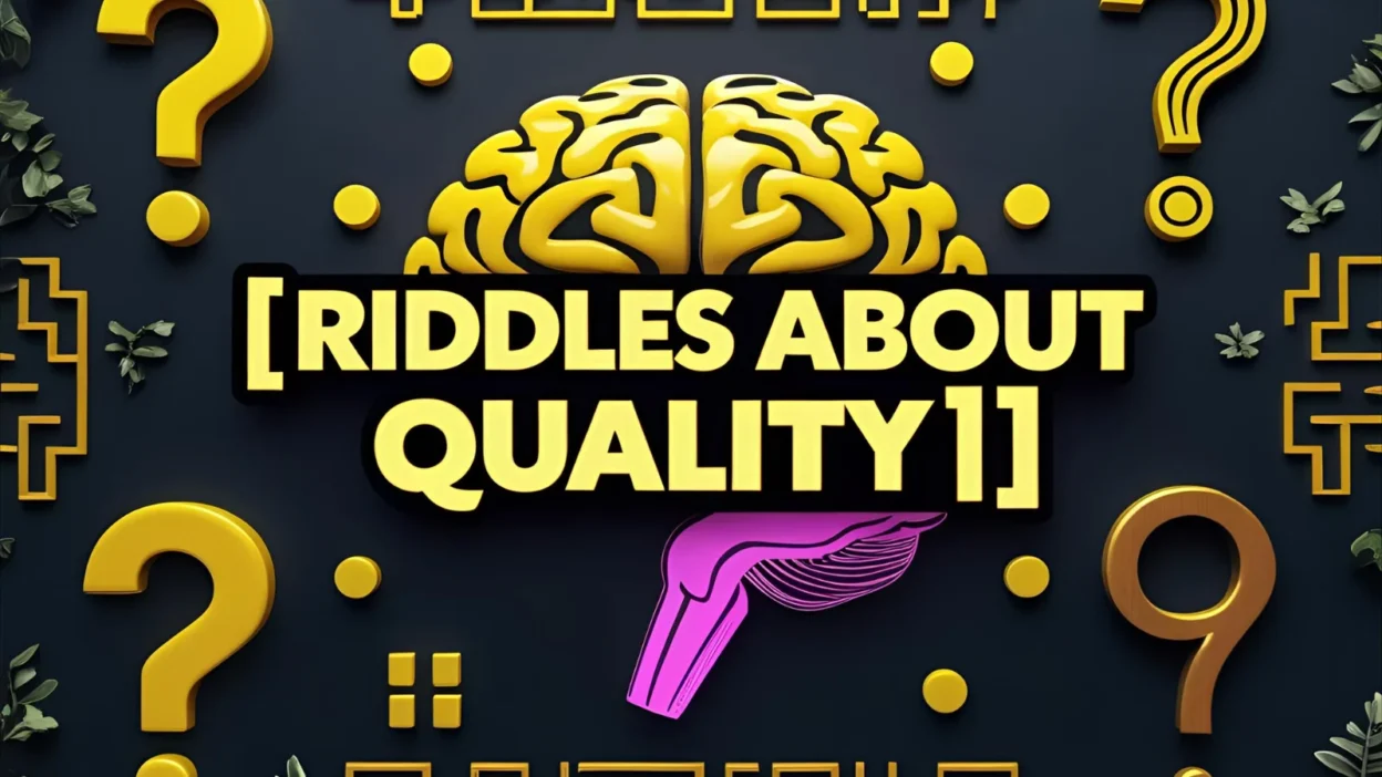 Riddles About Quality