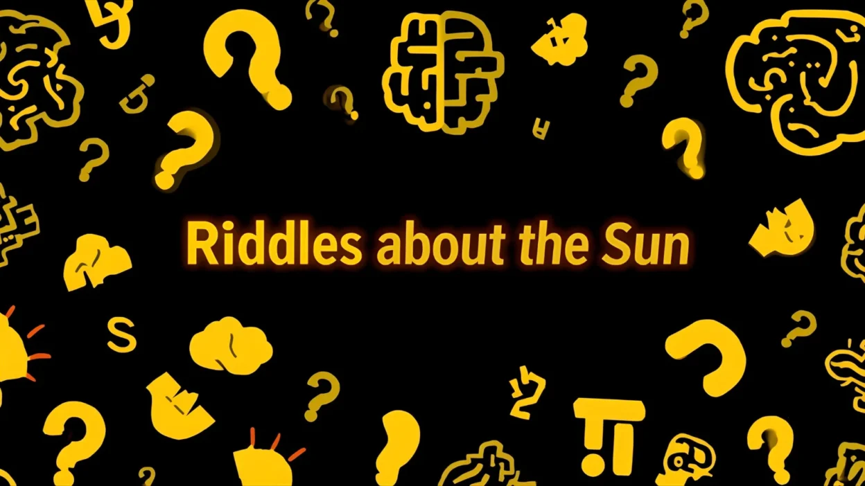 Riddles About the Sun