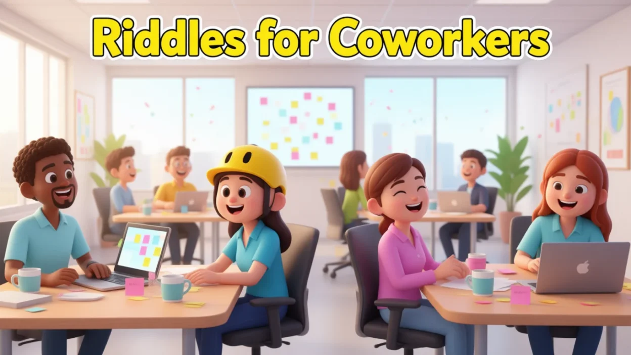 Riddles for Coworkers