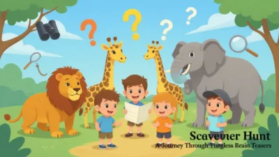 Zoo Scavenger Hunt Riddles