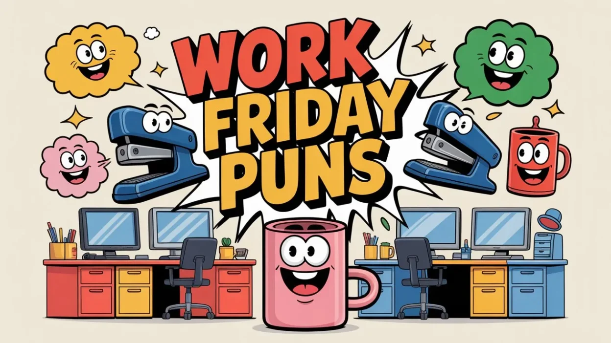 Work Funny Friday Puns