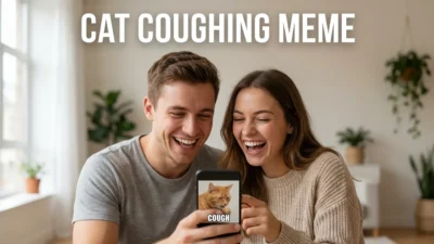 Cat Coughing Meme